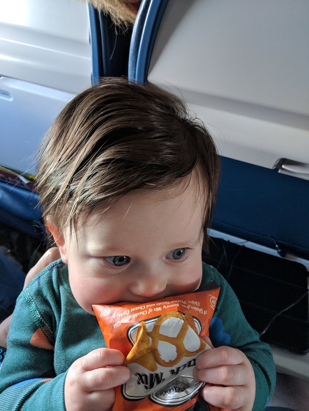 Snack mix bags crinkle, and wow that is fun! Snack mix bags crinkle, and wow that is fun!